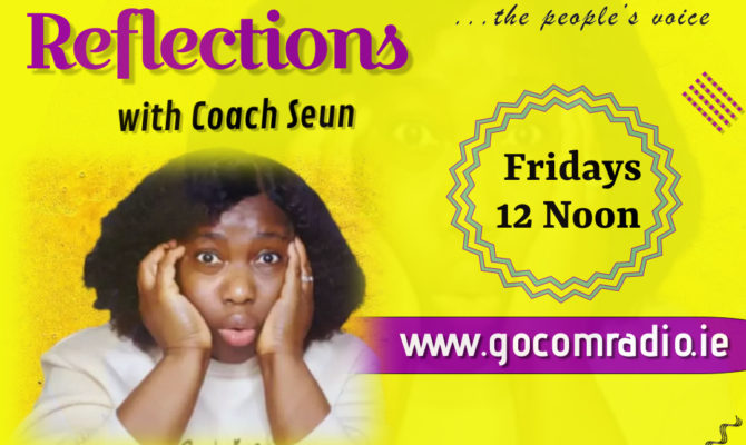 Lunchtime Reflections with Coach Seun, Friday 12Noon