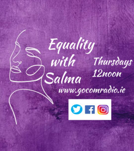 Equality with Salma, Thursday 12noon