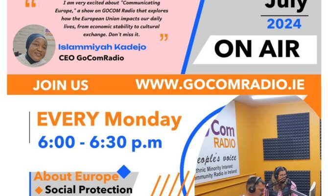 Communicating Europe, Mondays 6pm