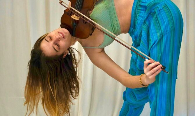 Ellie Spencer Brings Fiddle, Ballet, and Trad Street Magic to Galway